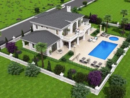 Zeytinalan 6800M2 Grundstück Mit Seeblick Luxus-Villa Zum Verkauf In Koycegiz, Villa Zum Verkauf In Voll Zeytinalani