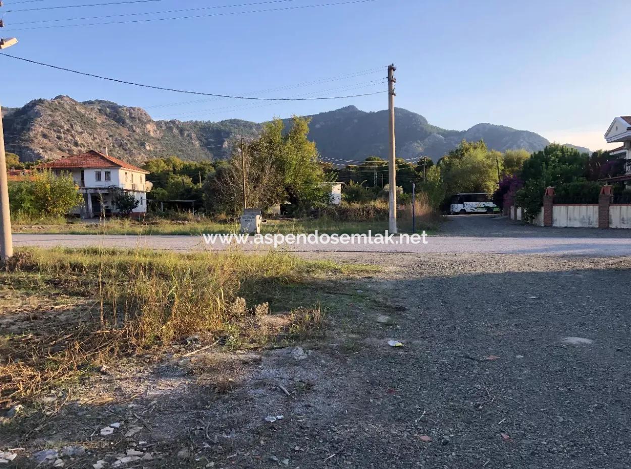 700M2 Corner Plot For Sale In Dalyan