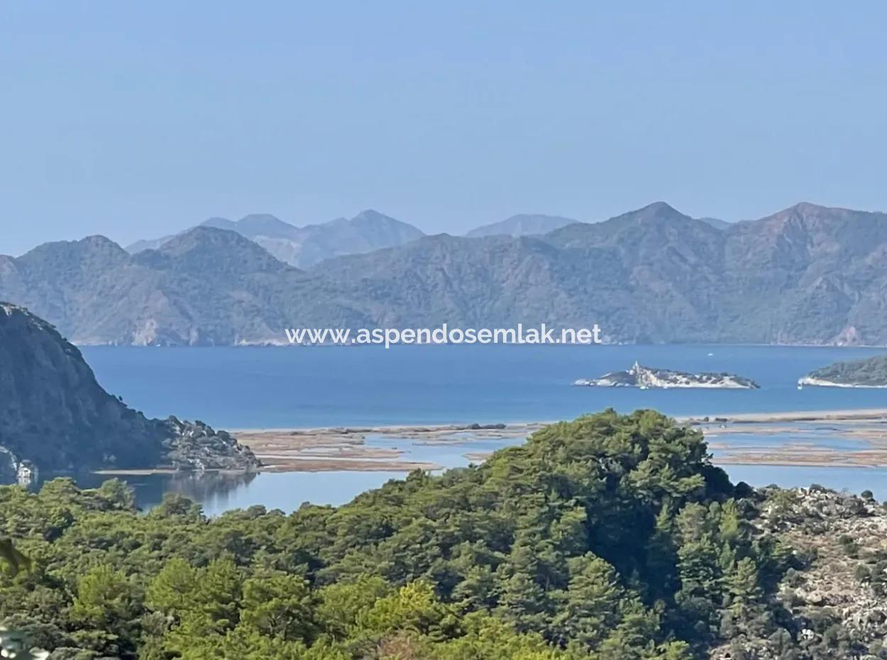 Gökbelde Full Sea View 3514M2 Land For Sale