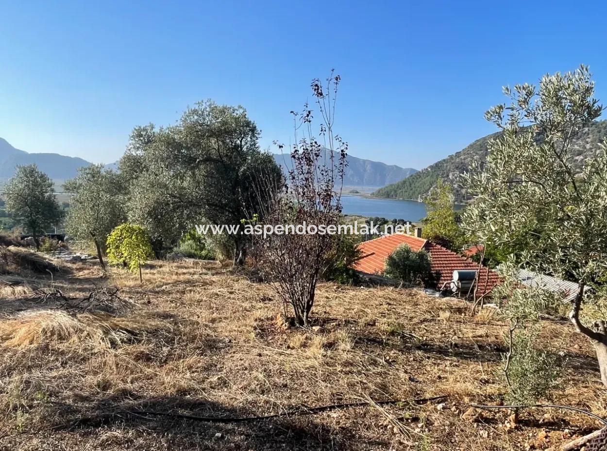 Çandır Full Sea And Lake View 500M2 2B Field For Sale