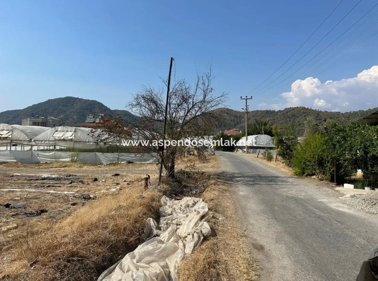 1462M2 Zoned Land For Sale In Ortaca Ekşiliyurt