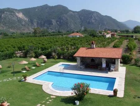 Estate For Sale, Dalyan 12,338M2 Plot Luxury Villa For Sale In