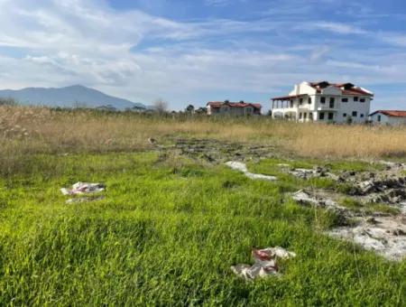 6800 M2 Land For Sale In Dalyan With 5% Residential Zoning