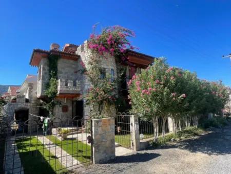 Stone Villa For Sale In A 580M2 Plot In Gulpinar, Dalyan