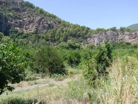 Dalyan'da Kanala Sıfır Satılık Arsa